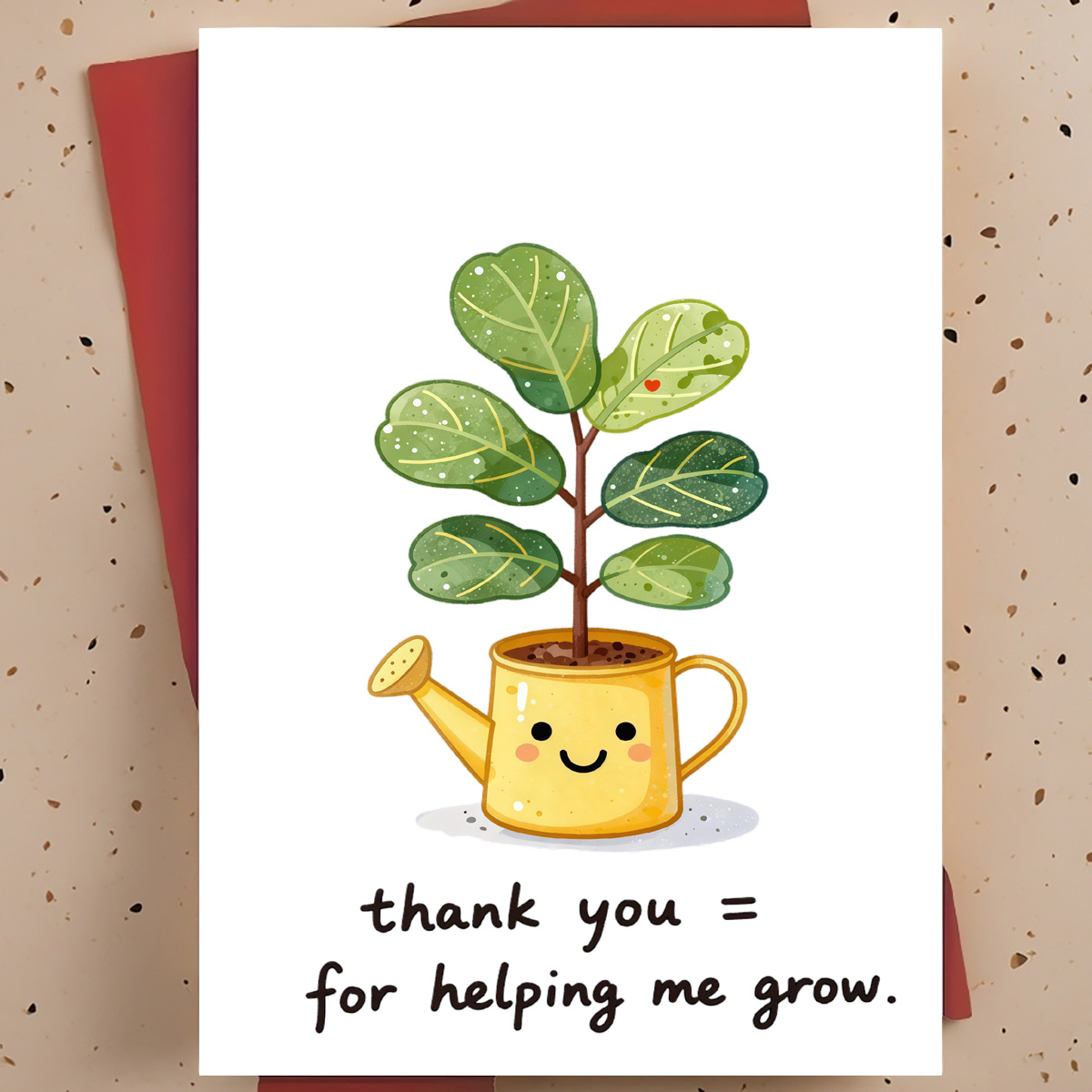 Plant Parent Pot - Милая и теплая благодарственная открытка для