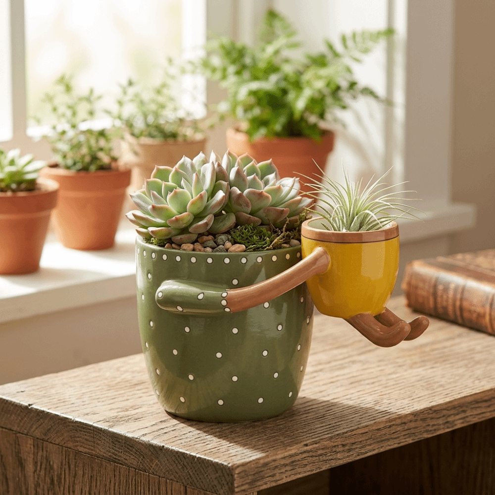 Декоративный цветочный горшок  – обзор и цена Plant Parent Pot